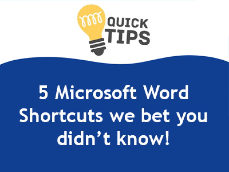 Microsoft Word Shortcuts